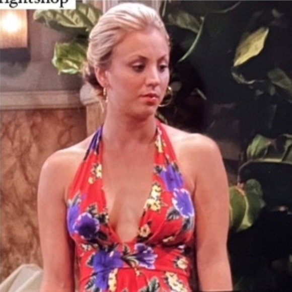 2000s Free People Brightly Colored Floral Coctail Dress - Picture 4 of 12